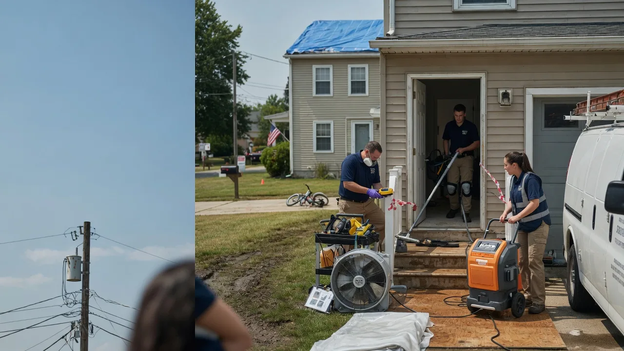 Water Damage Repair in Purlear, NC near me